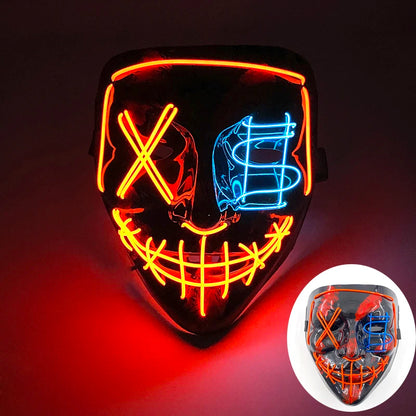 Bellanica - Glowing LED Purge Mask Headgear