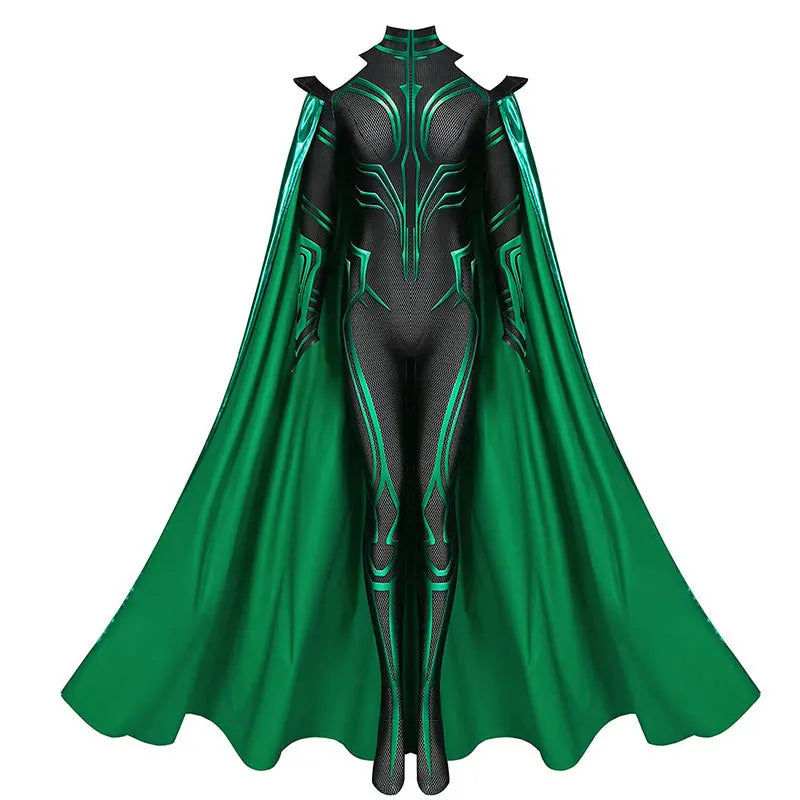Bellanica - Hela Thor 3 Green Cosplay Bodysuit