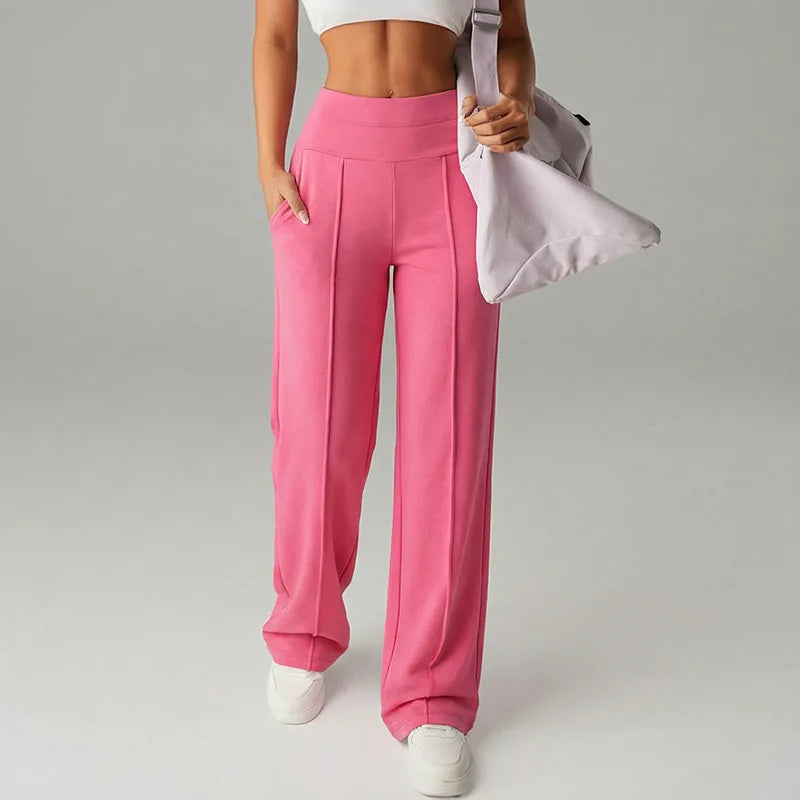 Bellanica - High-Waist Women’s Wide-Leg Yoga Pants