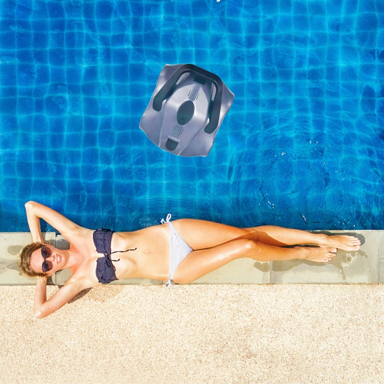 Bellanica - Lixada Wireless Pool Robot Cleaner