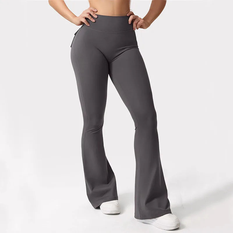 Bellanica - Stretch-Yogahose mit weitem Bein für Damen 