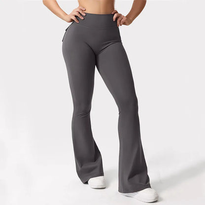 Bellanica - Stretch-Yogahose mit weitem Bein für Damen 