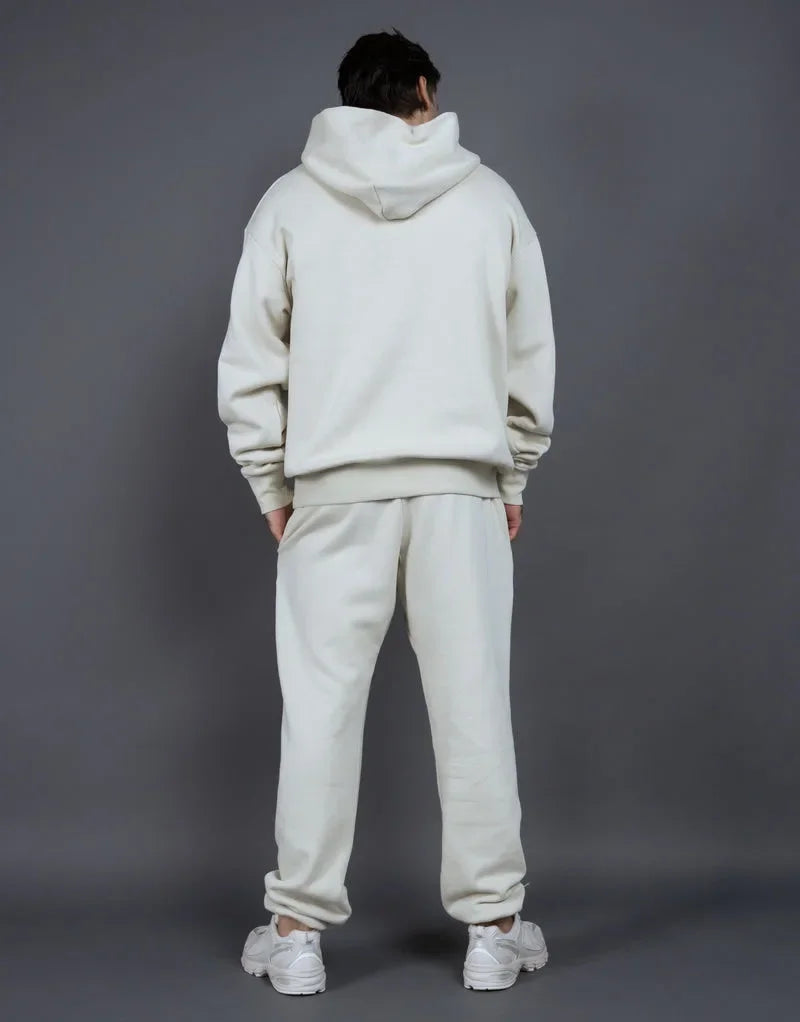 Bellanica - Fleece-Lined Thick Hooded Sweatshirt Set