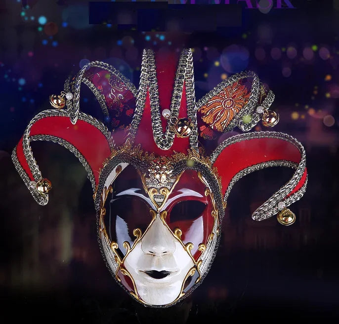 Bellanica - Joker Venetian Masquerade Party Mask