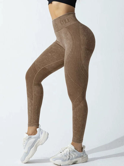 Bellanica - Seamless high-waist hip-lifting leggings