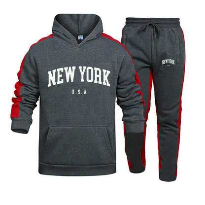 Bellanica - Men’s New Autumn Hooded Sportswear Set