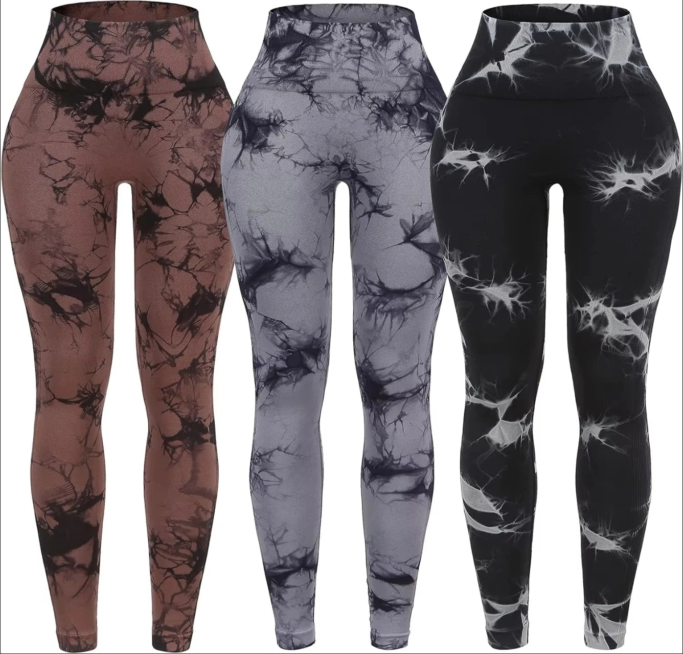 Bellanica - Seamless High-Waist Push-Up Leggings