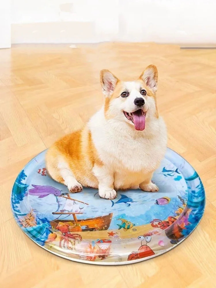 Bellanica: Inflatable Water Mat For Babies, Dogs & Cats