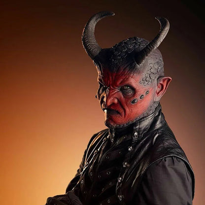 Bellanica - Horror Devil Belial Horned Mask
