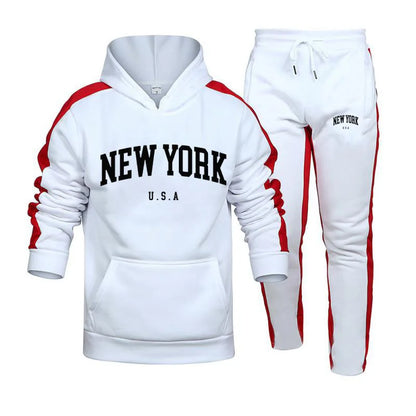 Bellanica - Men’s New Autumn Hooded Sportswear Set