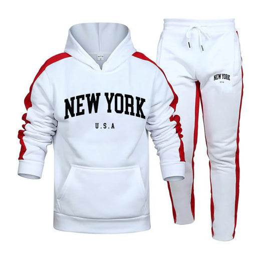 Bellanica - Men’s New Autumn Hooded Sportswear Set