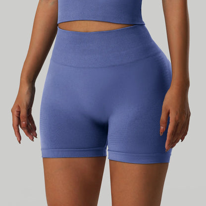 Bellanica - Seamless high-waist push-up shorts