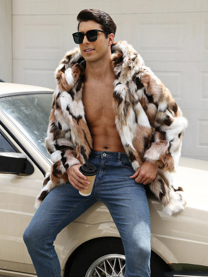 Bellanica - Men’s Faux-Fur Midcoat