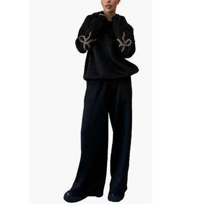 Bellanica - Y2K Bow Hoodie & Pants Set