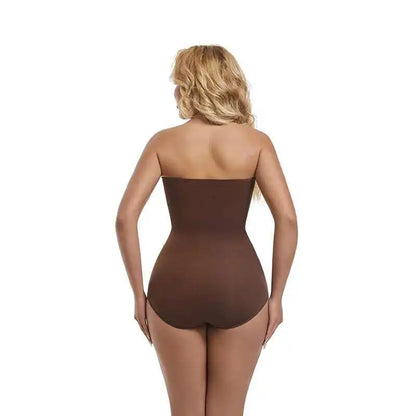 Body gainant sans bretelles et sans couture pour femme - Bellanica