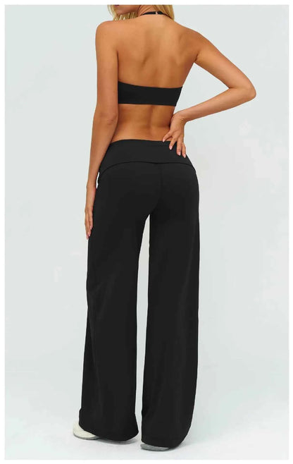 Womens Casual Yoga Tracksuit Set
