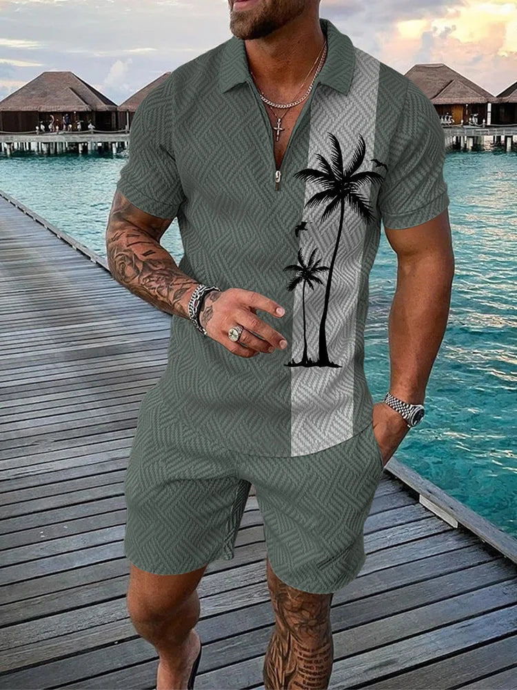 Bellanica - Timeless Traveler Polo Shirt And Shorts Co-Ord