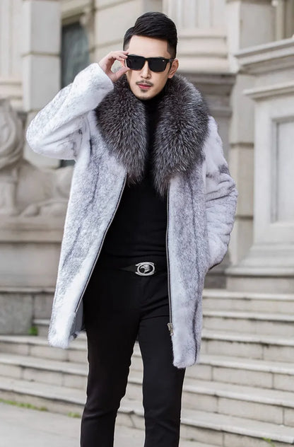 Bellanica - Men’s Luxury Faux-Fur Coat