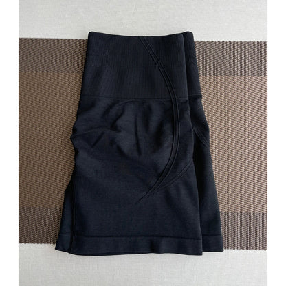 Bellanica - Seamless High-Waist Gym Shorts