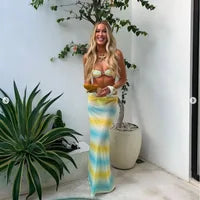 Tassel Bikini Set with Cover-Up