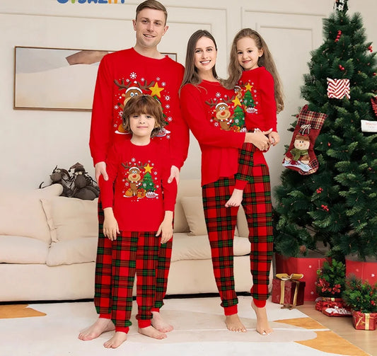 Bellanica - Deer Tree Family Pajamas