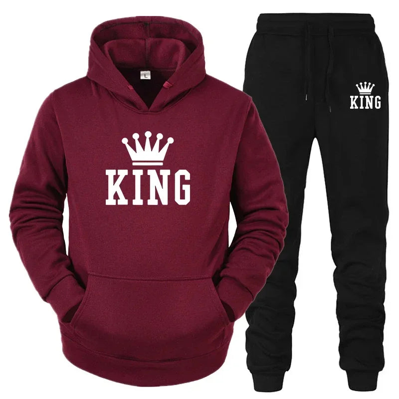 Bellanica - King Queen Couple Tracksuit Set
