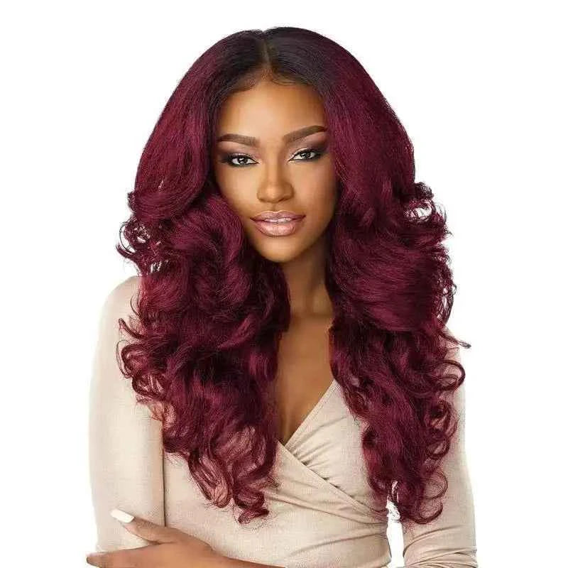 European American Black Curly Fashion Wig