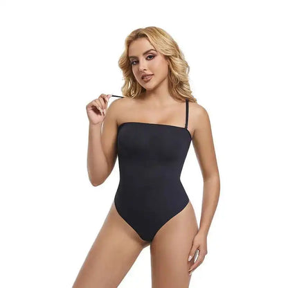 Body gainant sans bretelles et sans couture pour femme - Bellanica