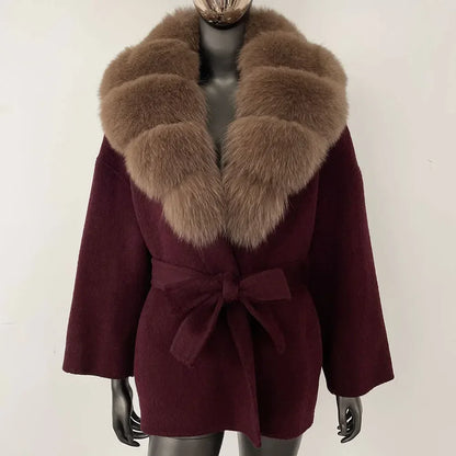 Bellanica - Women’s Raccoon Fox Coat