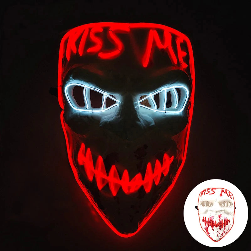 Bellanica - Glowing LED Purge Mask Headgear