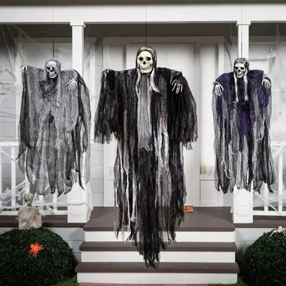 Bellannica - Sound-Activated Light-Up Halloween Ghosts