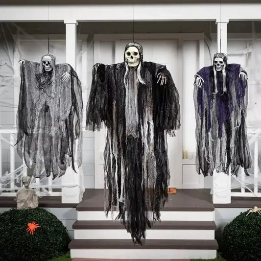 Bellannica - Sound-Activated Light-Up Halloween Ghosts