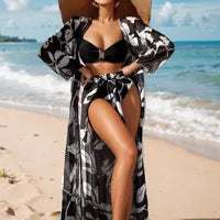 Tassel Bikini Set with Cover-Up