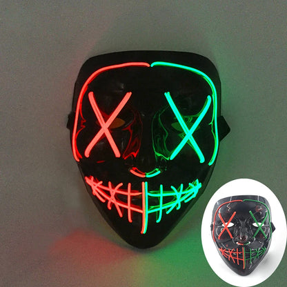 Bellanica - Glowing LED Purge Mask Headgear
