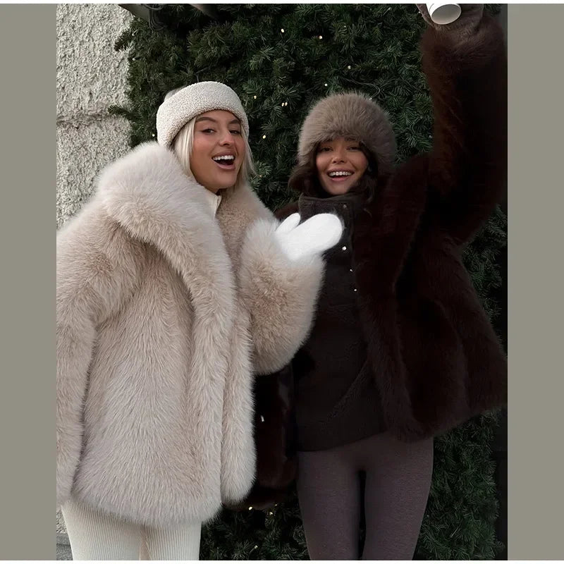 Bellanica - Autumn Winter Luxury Lady Outwears