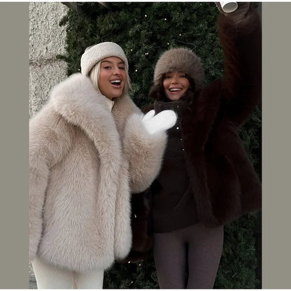 Bellanica - Autumn Winter Luxury Lady Outwears