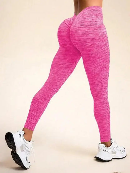 Bellanica - Women’s V-Back Scrunch Butt-Lifting Leggings
