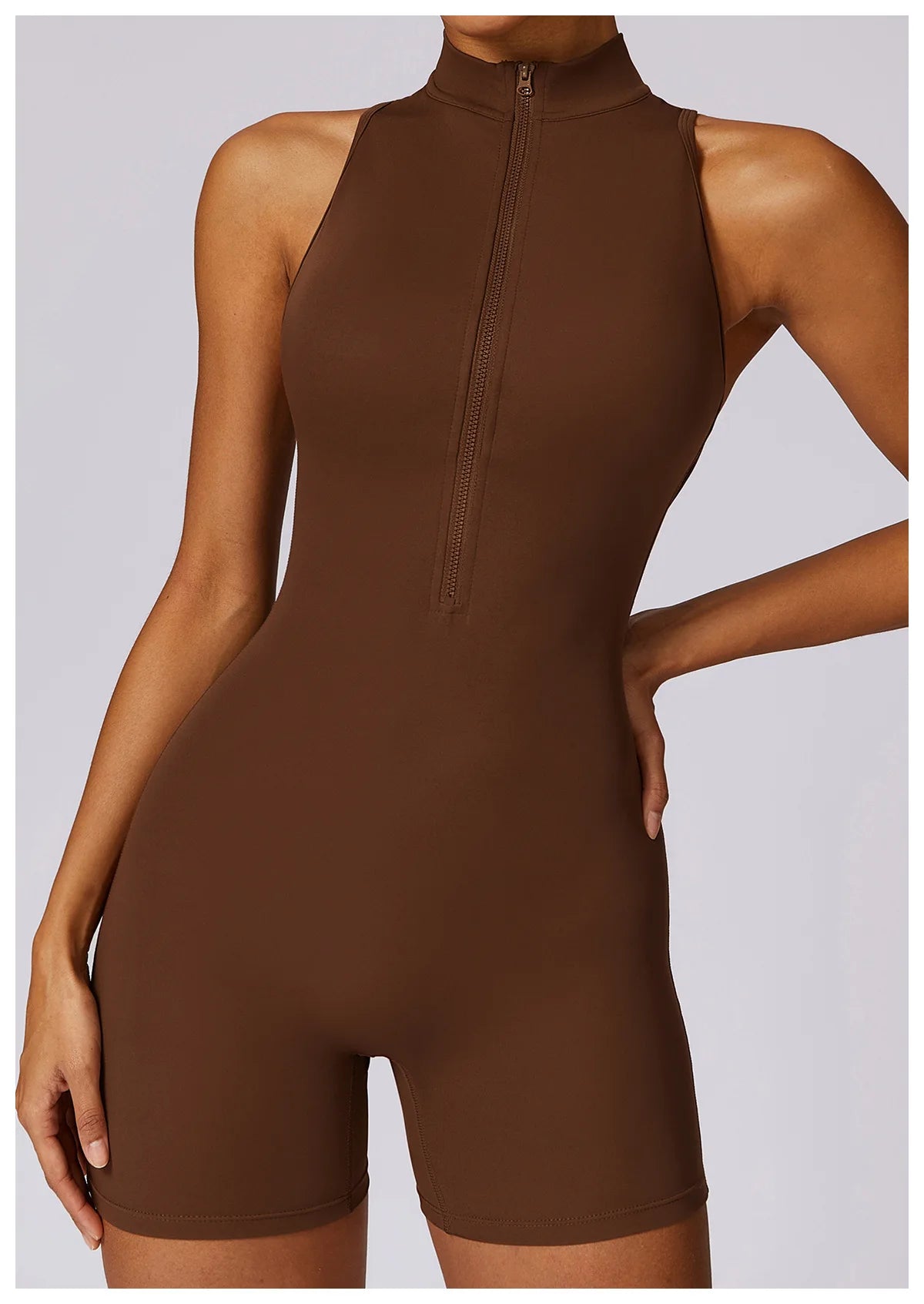 Bellanica - Seamless One-Piece Workout Jumpsuit Set