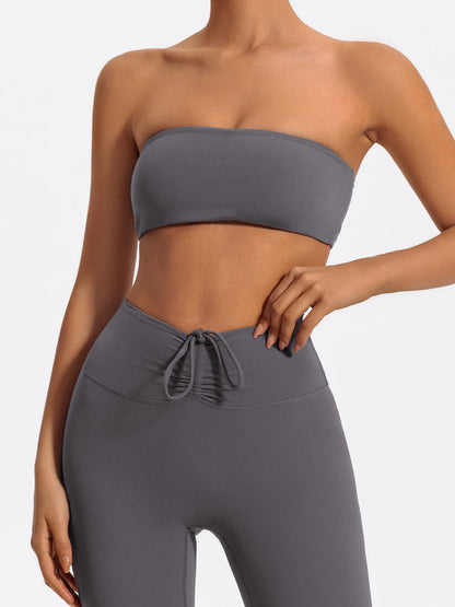 Bellanica - Women’s strapless workout bra set