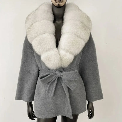 Bellanica - Women’s Raccoon Fox Coat