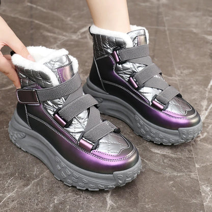 Bellanica - Velvet thick-soled snow boots