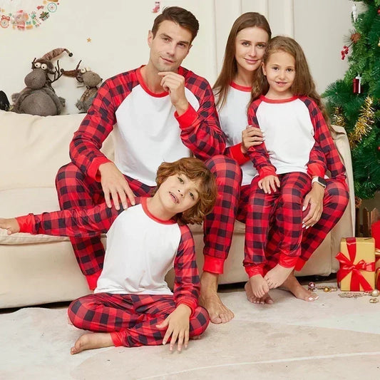 Bellanica - Plaid Christmas Family Pajamas