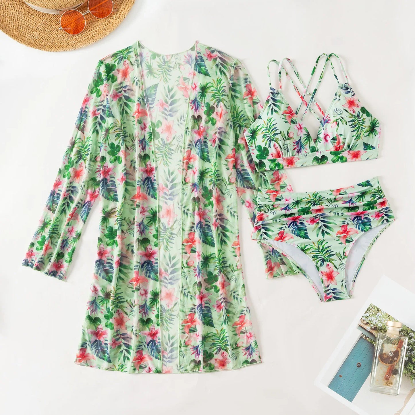 Bellanica - Brazilian Three-Piece Bikini Set