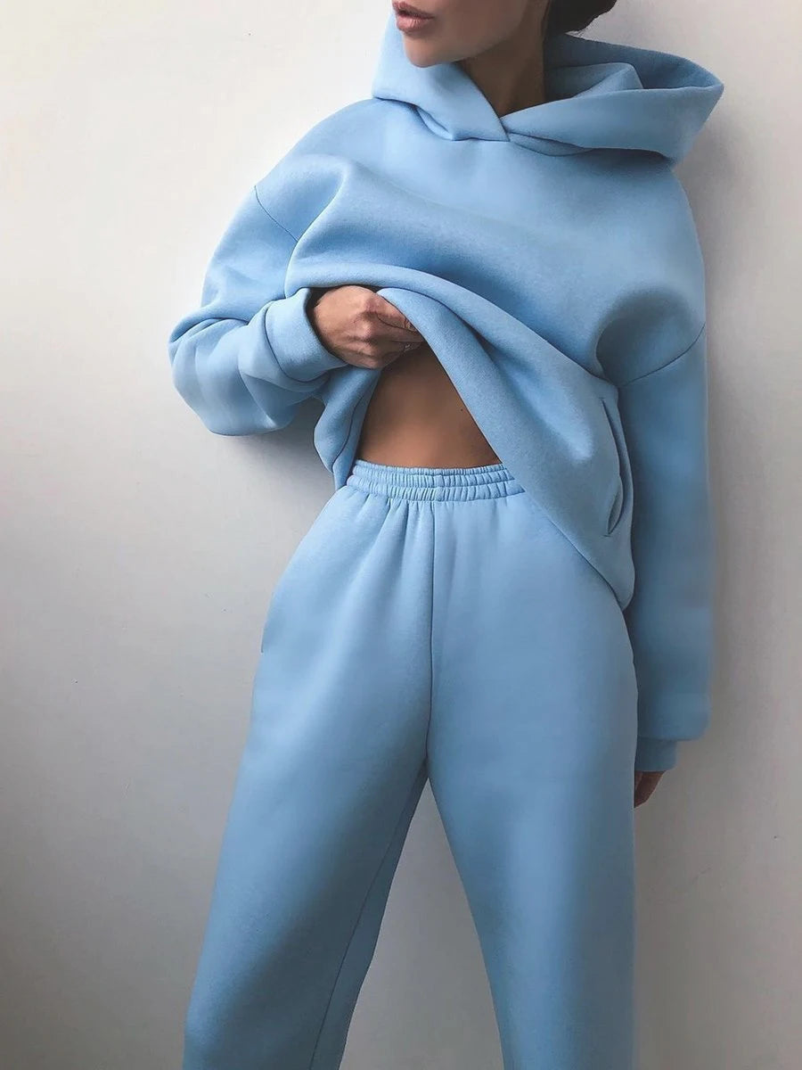 Bellanica - Thick Casual Sweater Suit
