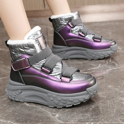 Bellanica - Velvet thick-soled snow boots