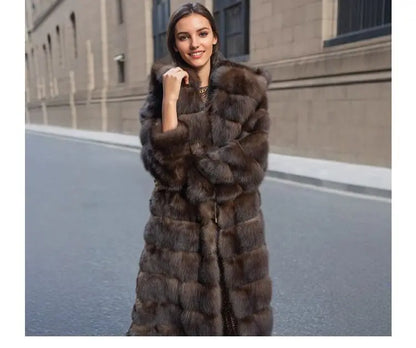 Bellanica - Mink Fur Coat New Style Autumn