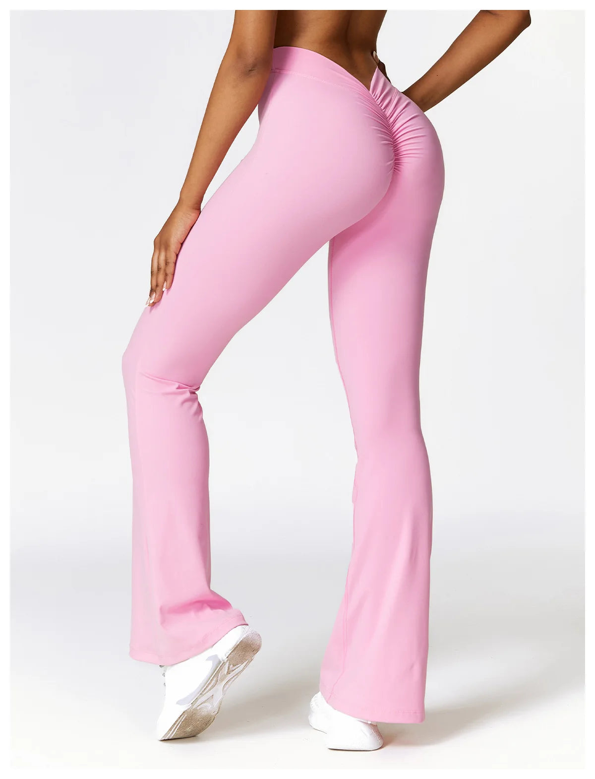 Bellanica - V-Waist Flare Leg Yoga Pants