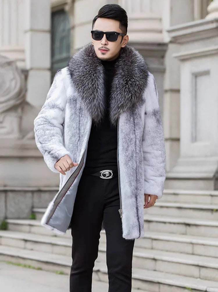 Bellanica - Men’s Luxury Faux-Fur Coat