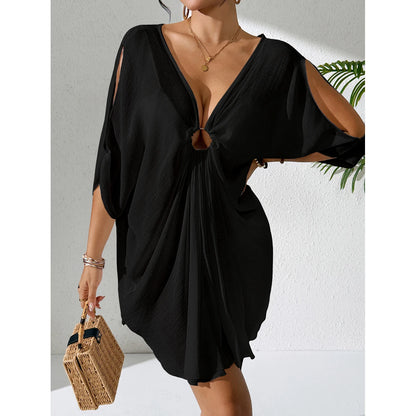 Lightweight Sheer Beach Cover-Up Dress