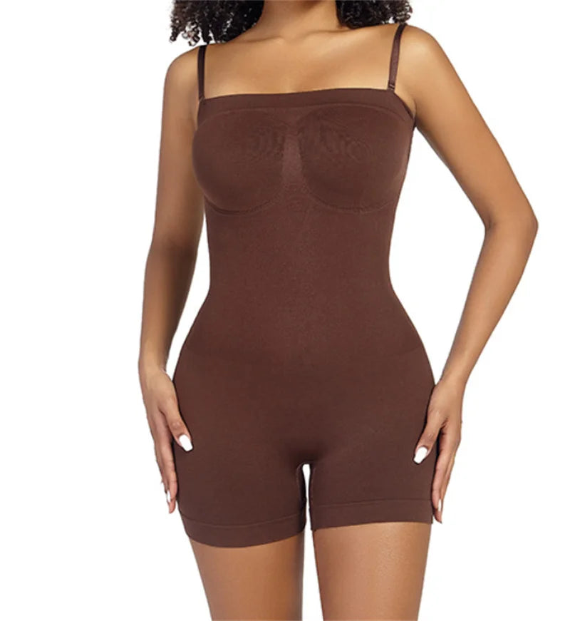 Strapless Seamless Tummy Control Shaper Top
